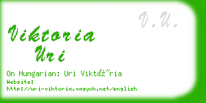 viktoria uri business card